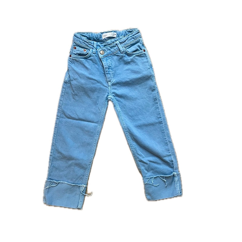 Girls crossover front jeans